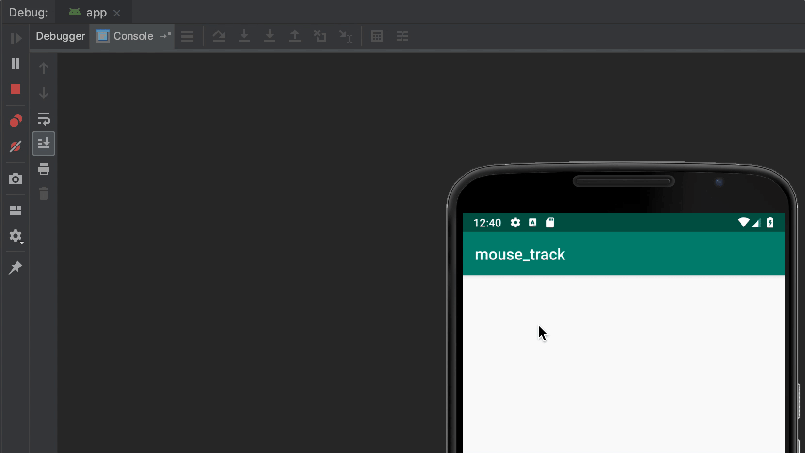 android studio logcat filter on message tabs