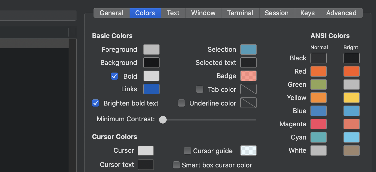 iTerm Colors